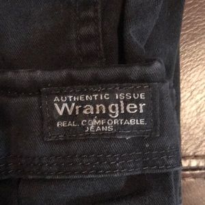 Men’s 38 x 34 Wrangler Black khaki work pants